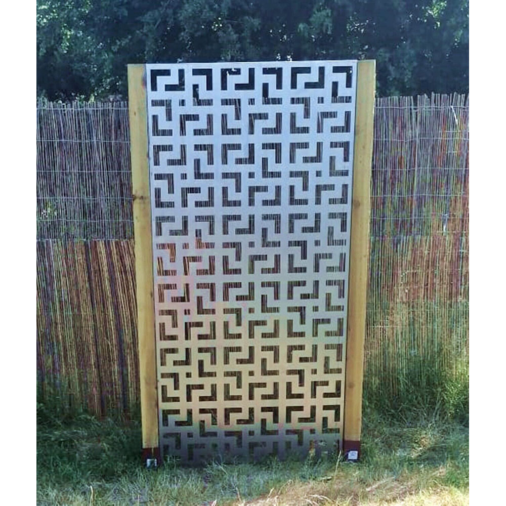 Inspirational Gifting Mosaic Decorative Steel Screen Wall Art 6 x 3ft Image 3