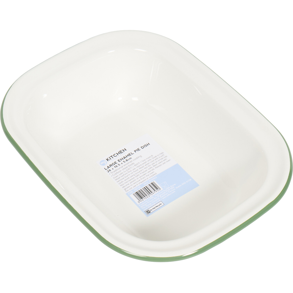 My Kitchen Enamel Pie Dish Large Image 6