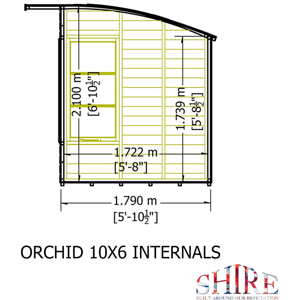 Shire Orchid 9.8 x 5.8ft Summerhouse Image 5