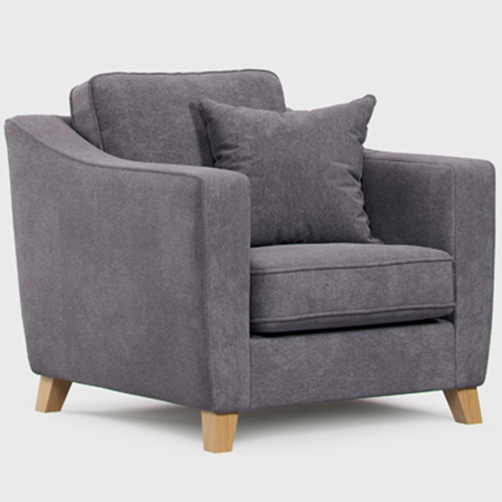 Marlon City Steel Armchair Image 2