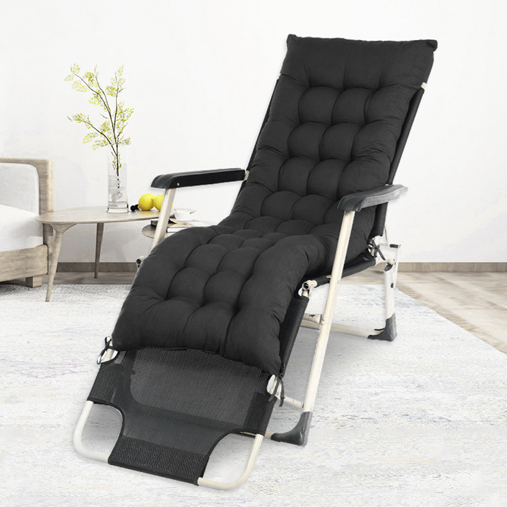 Living and Home Black Sun Lounger Cushion Cover Image 5