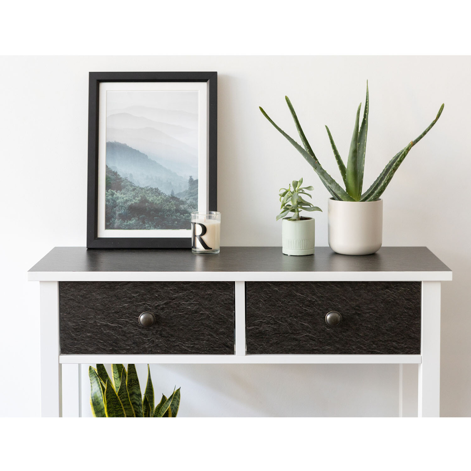 d-c-fix Self Adhesive Matt Slate Vinyl Film - Slate Image 2