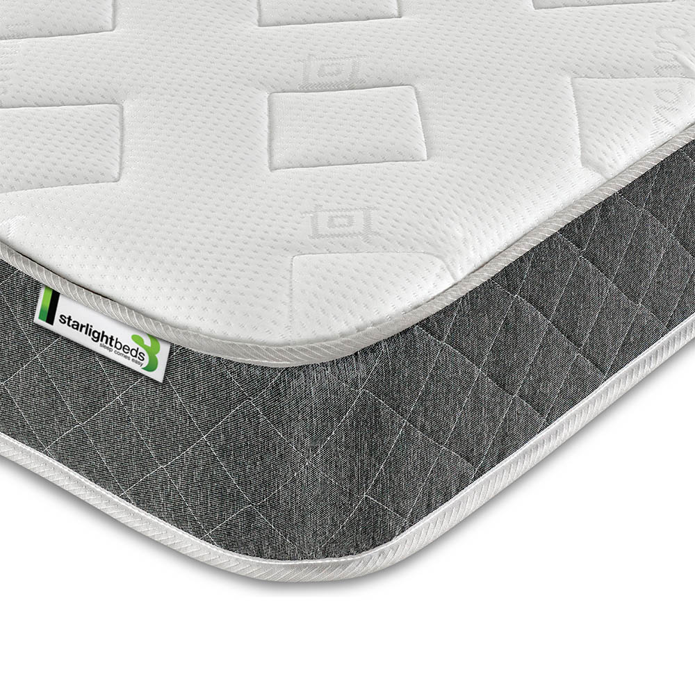 Starlight Beds Jump n Tac Small Single Grey Memory Foam and Spring Mattress Image 3