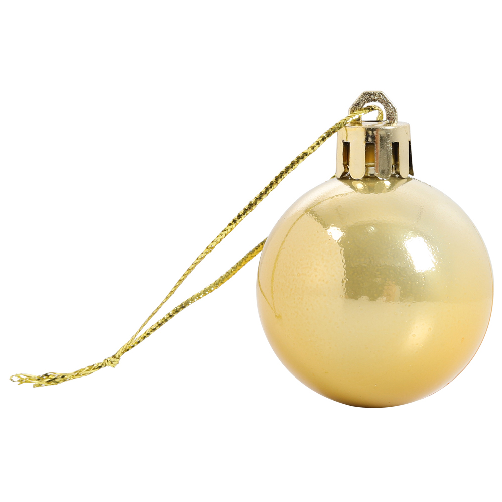 Living and Home Gold Bauble 36 Pack Image 5
