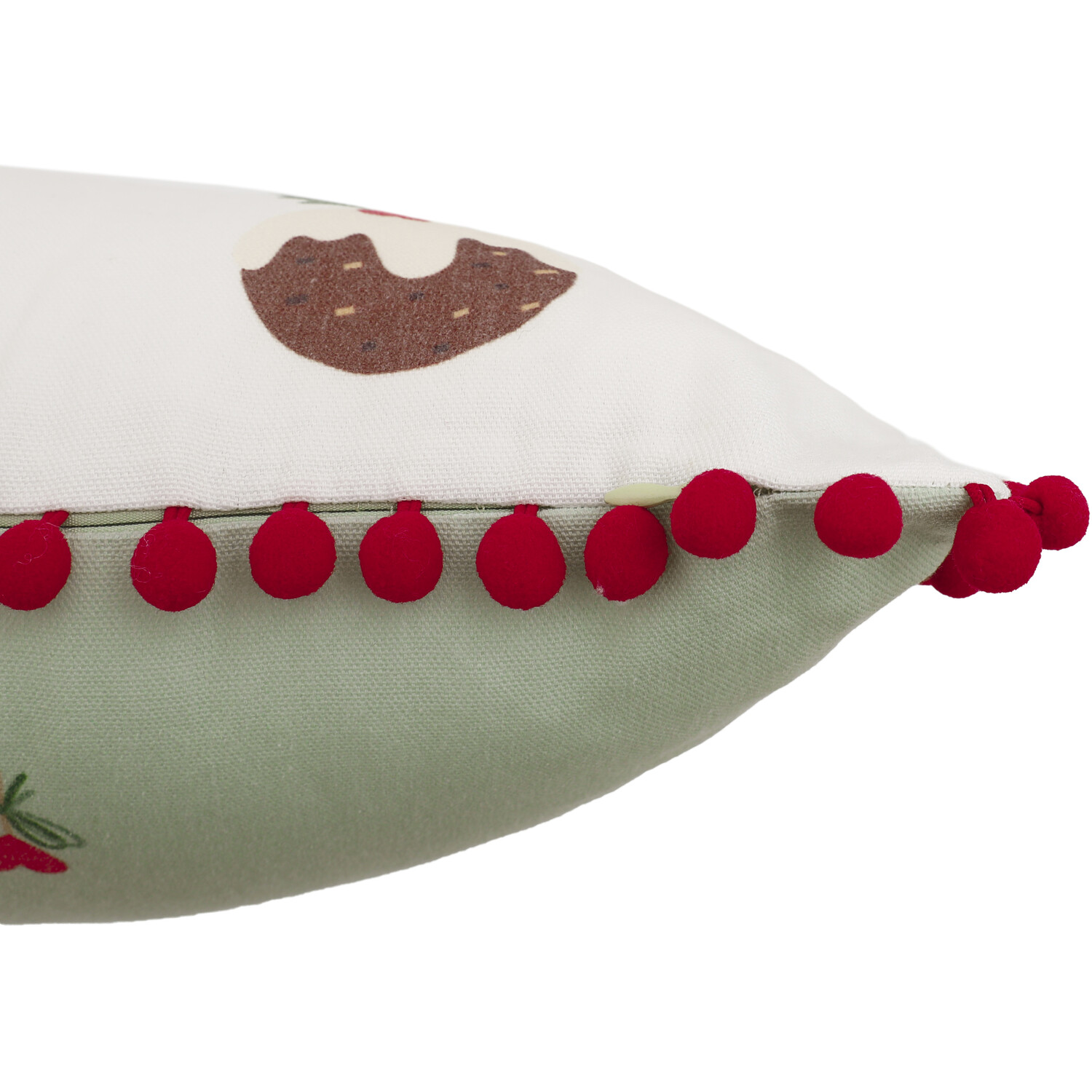 Christmas Pudding Cushion Image 2