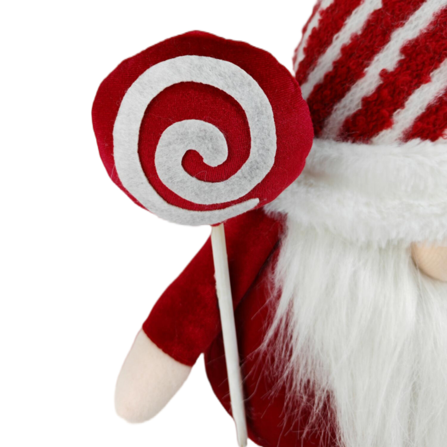 Candy Cane Standing Gonk Red and White Image 6