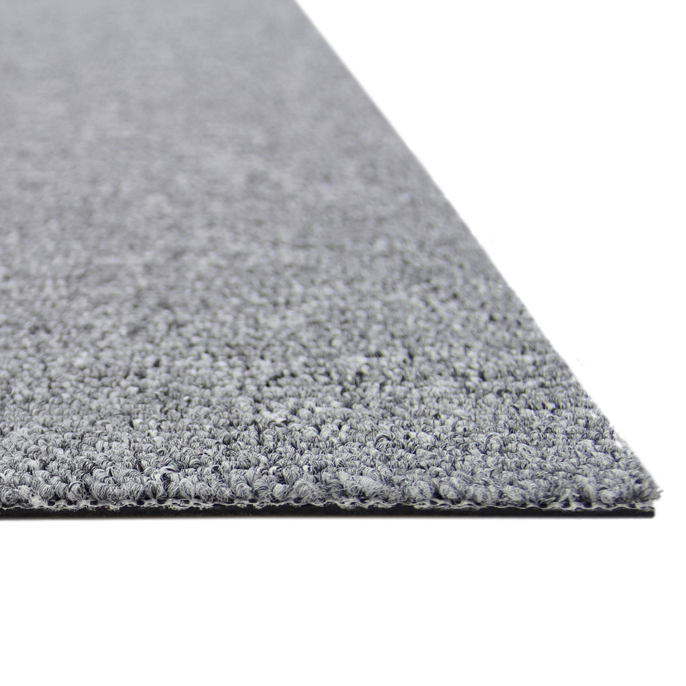Monster Shop Platinum Grey Carpet Floor Tile 20 Pack Image 4
