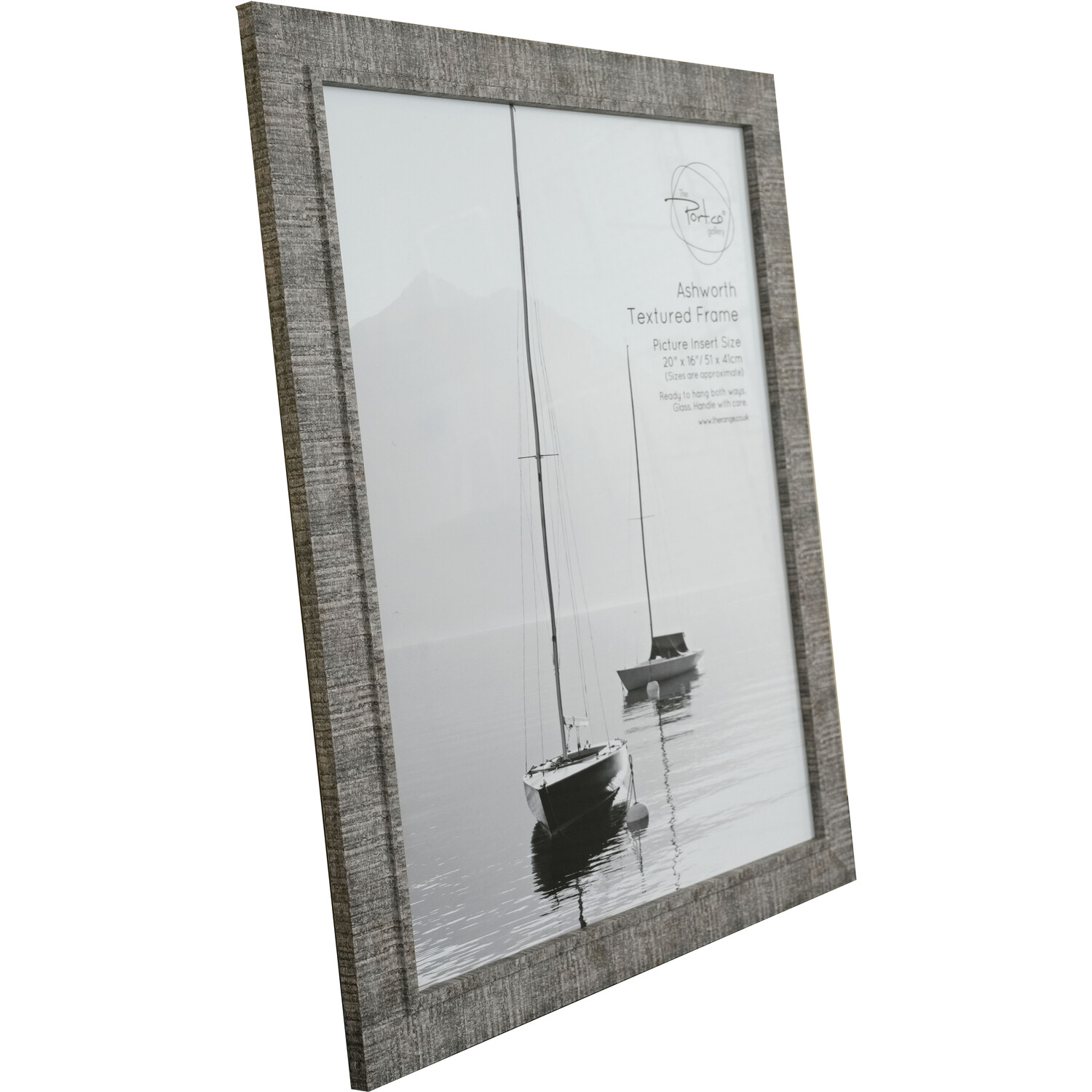 Ashworth Textured Frame - Grey / 20x16in Image 2