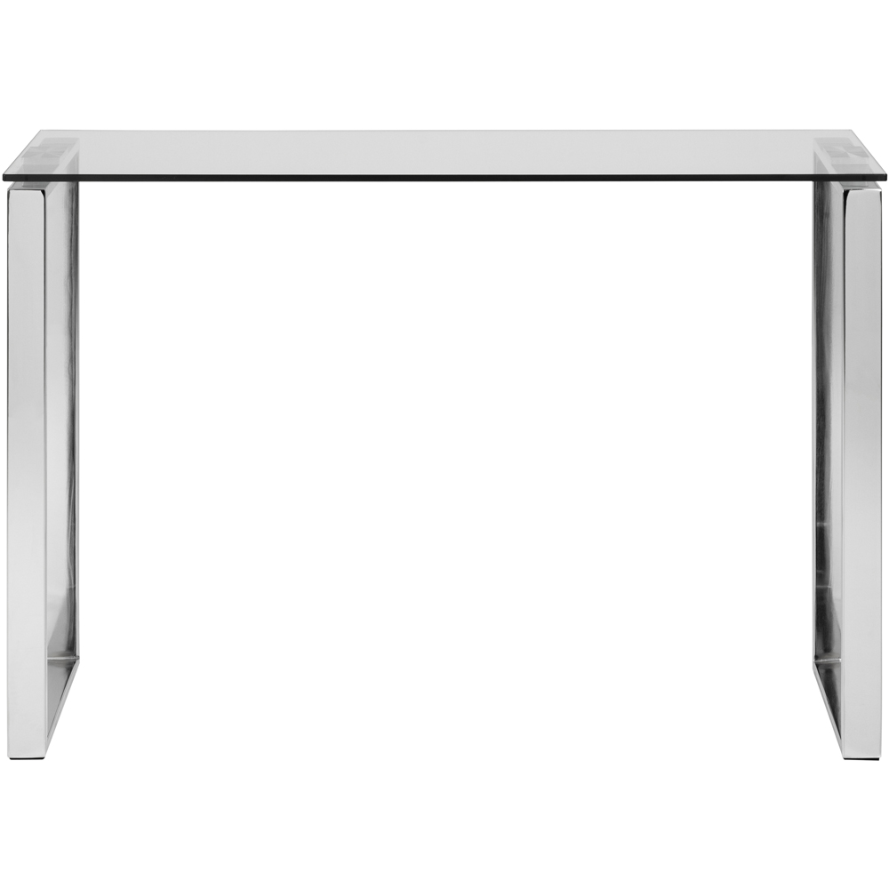 Florence Katrine Glass Top Console Table Image 3