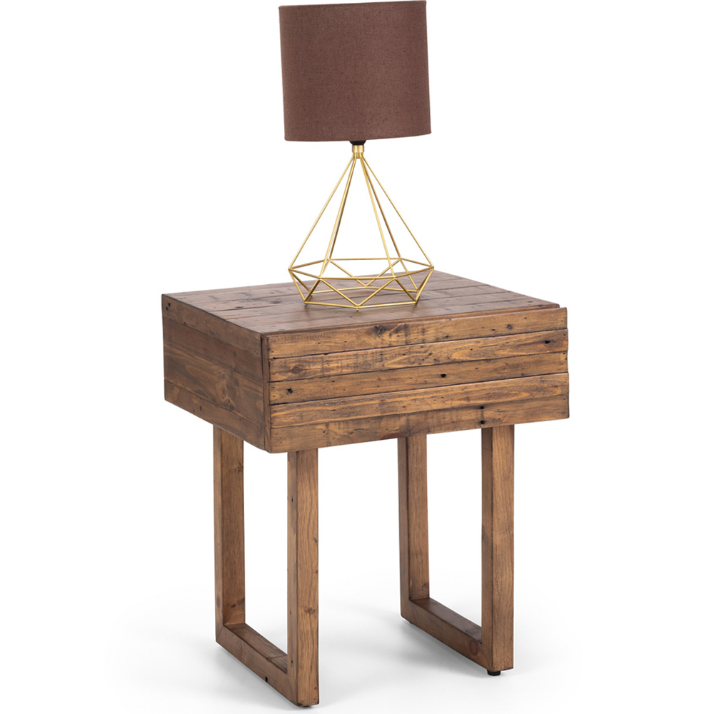 Julian Bowen Woburn Single Drawer Lamp Table Image 3