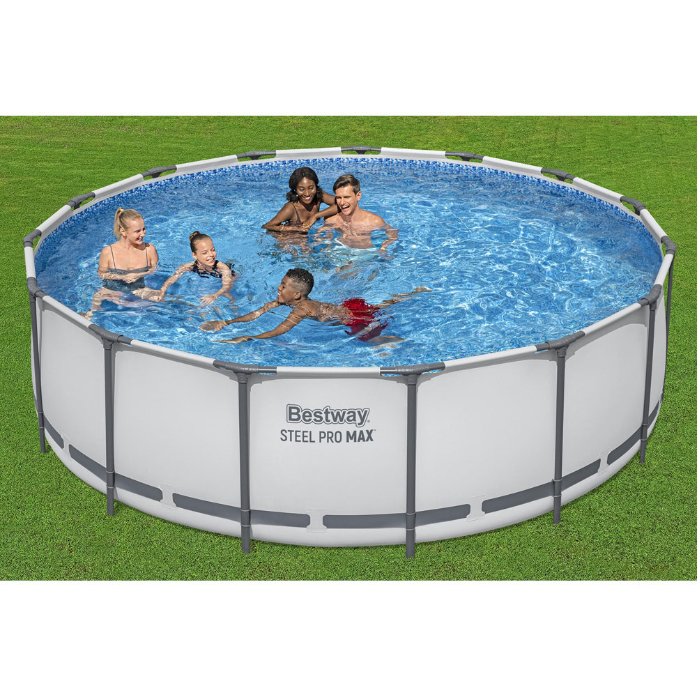 Bestway Steel Pro Frame Paddling Pool 15ft x 48 inch Image 2
