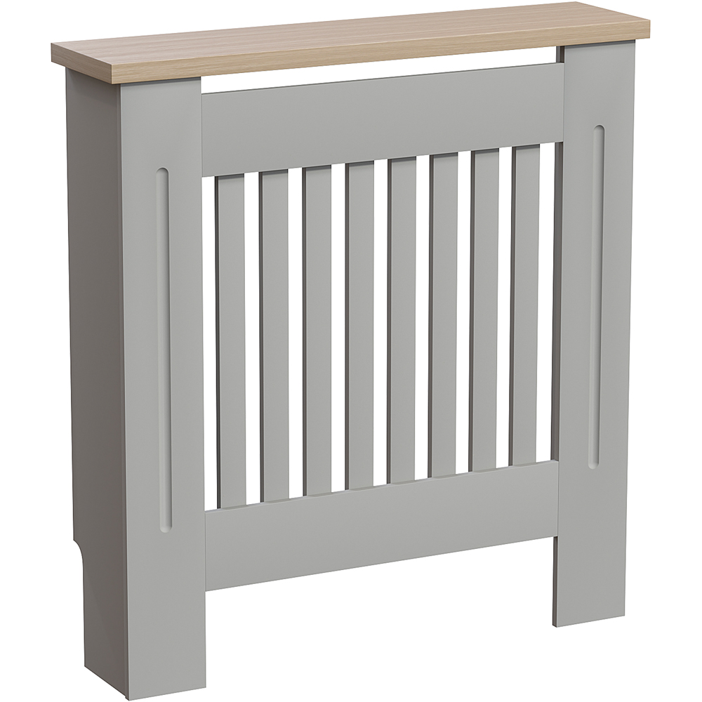 Vida Designs Arlington Olive Grey Radiator Cover Small Image 1