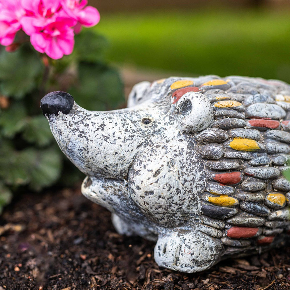 Marco Paul Resin Hedgehog Garden Ornament Image 4