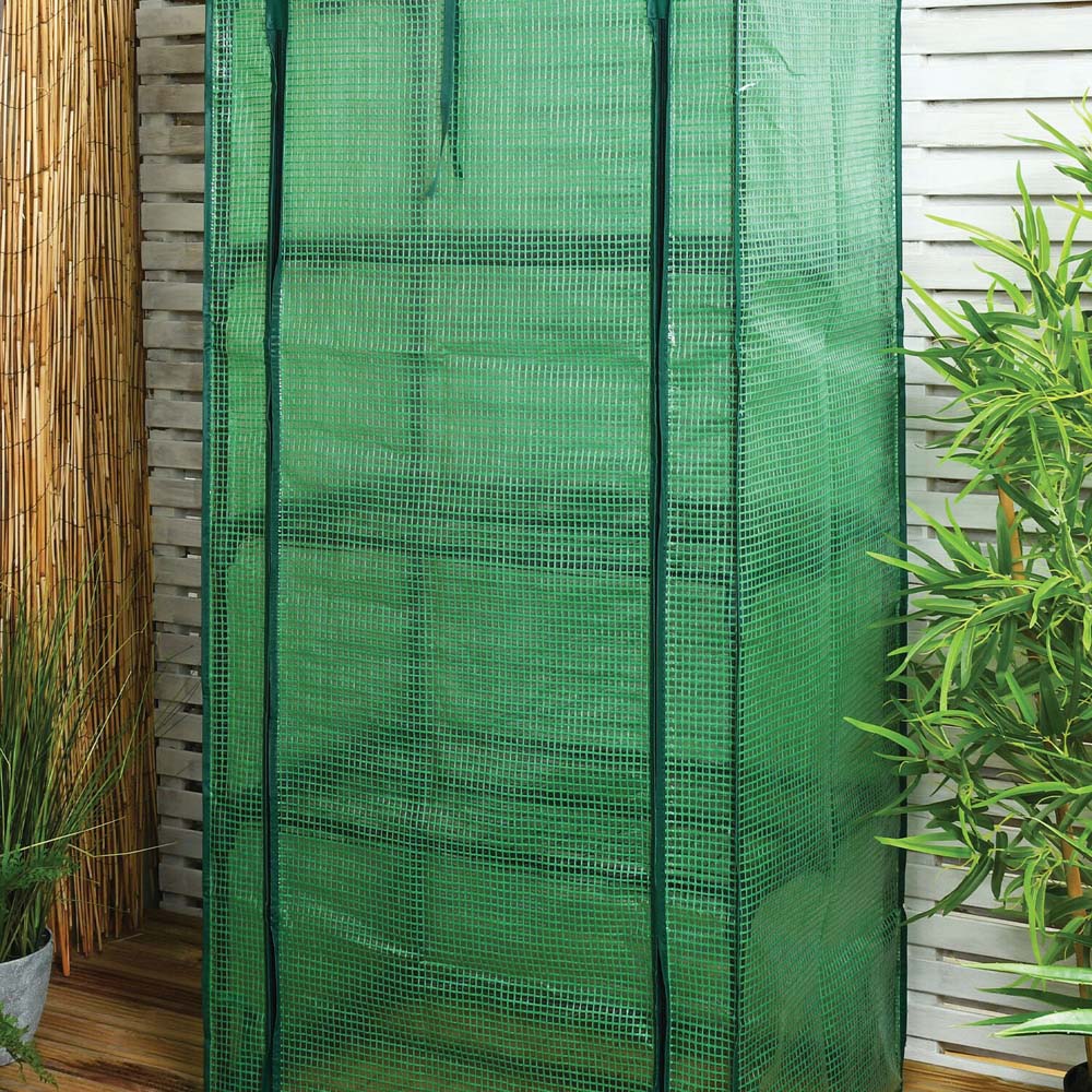Grow House with Mesh Cover - Green / 4 Image 6