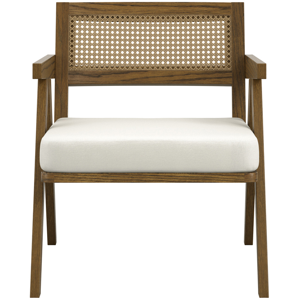 LPD Home Arizona Smoked and Ecru Accent Chair Image 3