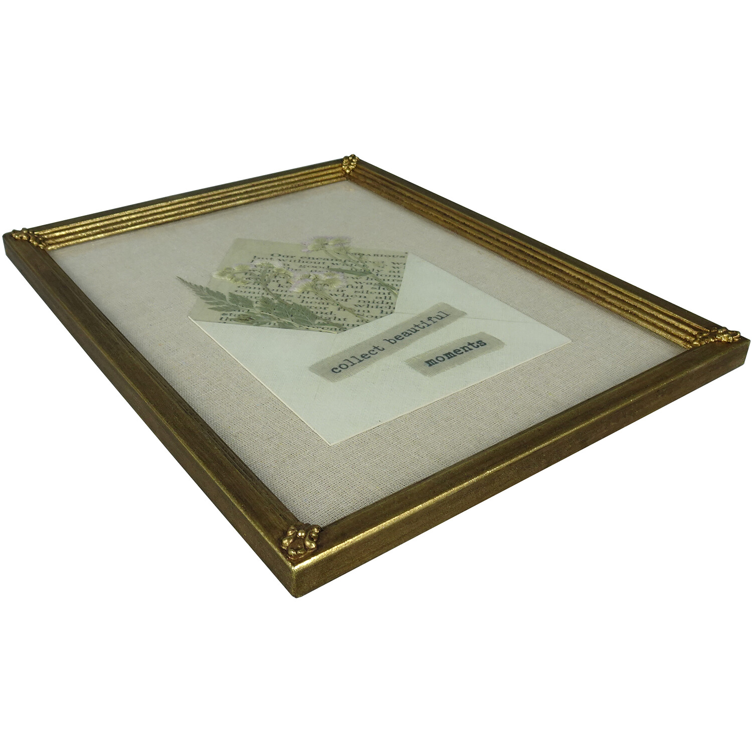 Collect Beautiful Moments Framed Art Grey Image 2