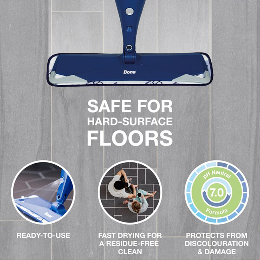 Bona Premium Spray Mop Refillable Hard Surface Cartridge 850ml Image 4