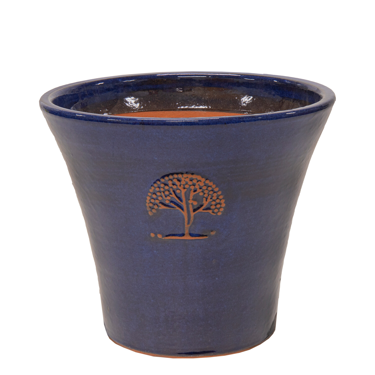 Ceria Stackable Olive Pot - Blue Image