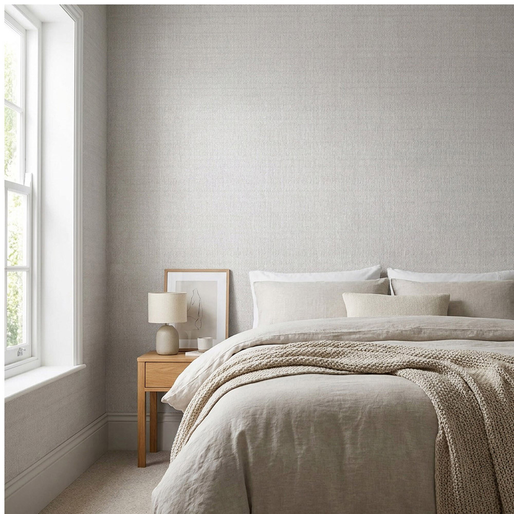 Adeline Texture Wallpaper Silver Image 3