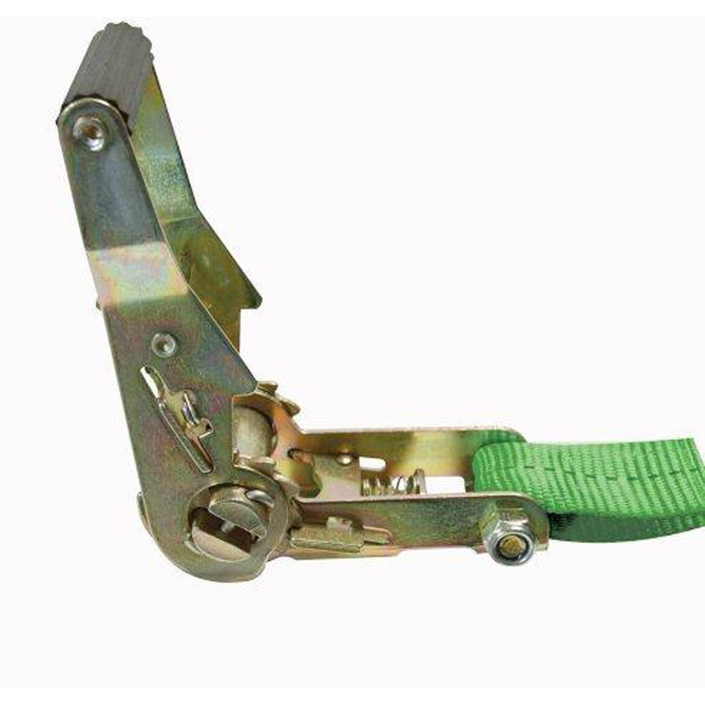 Silverline Ratchet Tie Down Strap J-Hook 8m x 50mm Image 3