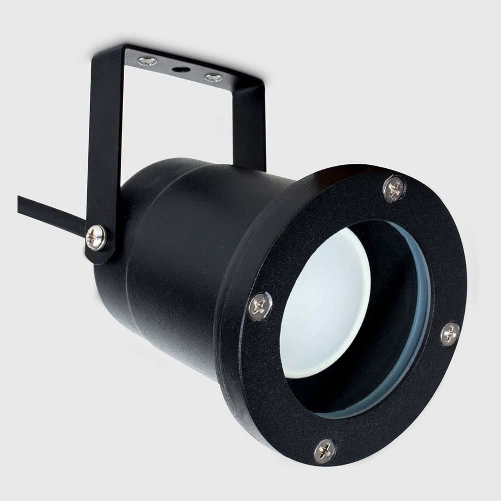 Derwent Set of 6 Black Outdoor Spike Lights with 5W Warm White Bulb Image 3