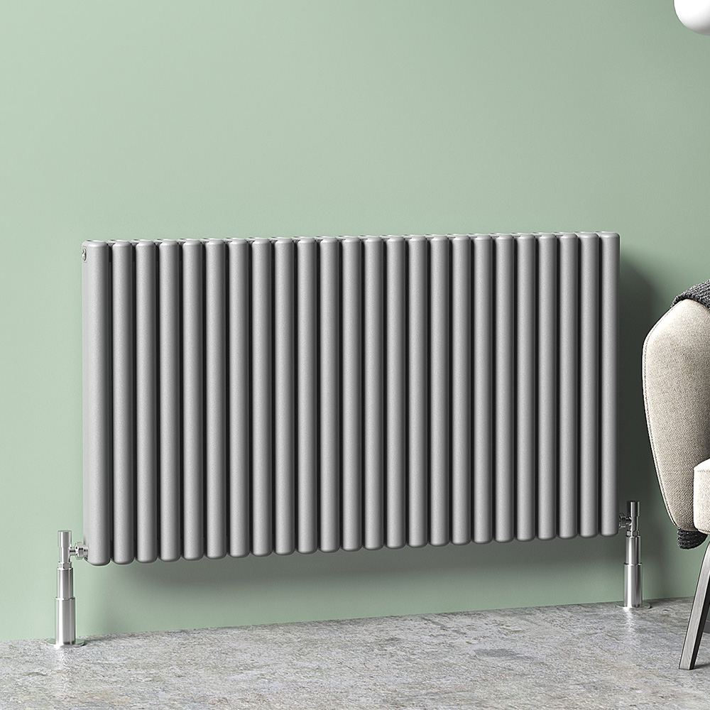 Towelrads Winchester 4923BTU Horizontal Anthracite Aluminium Radiator 600 x 1031mm 1443W Image 2