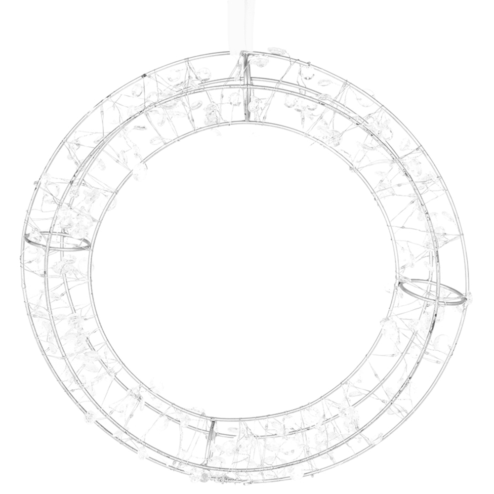 The Christmas Workshop LED Wreath 38cm Image 2