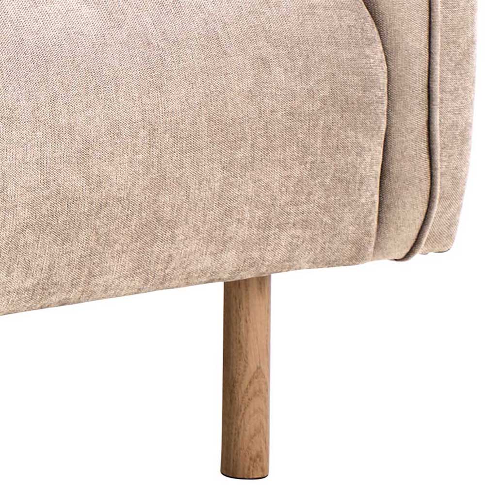 Florence Westham 2 Seater Fay Beige Fabric Sofa Image 5