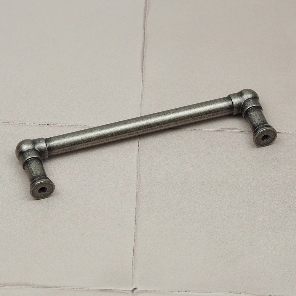 Handle & Home Antique Pewter Pipe Handle 128mm Image 5