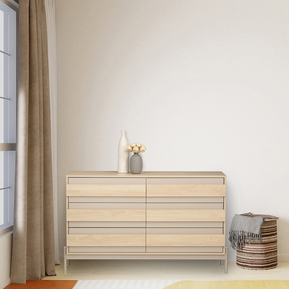Sofia 6-Drawer Chest - Natural Image 2
