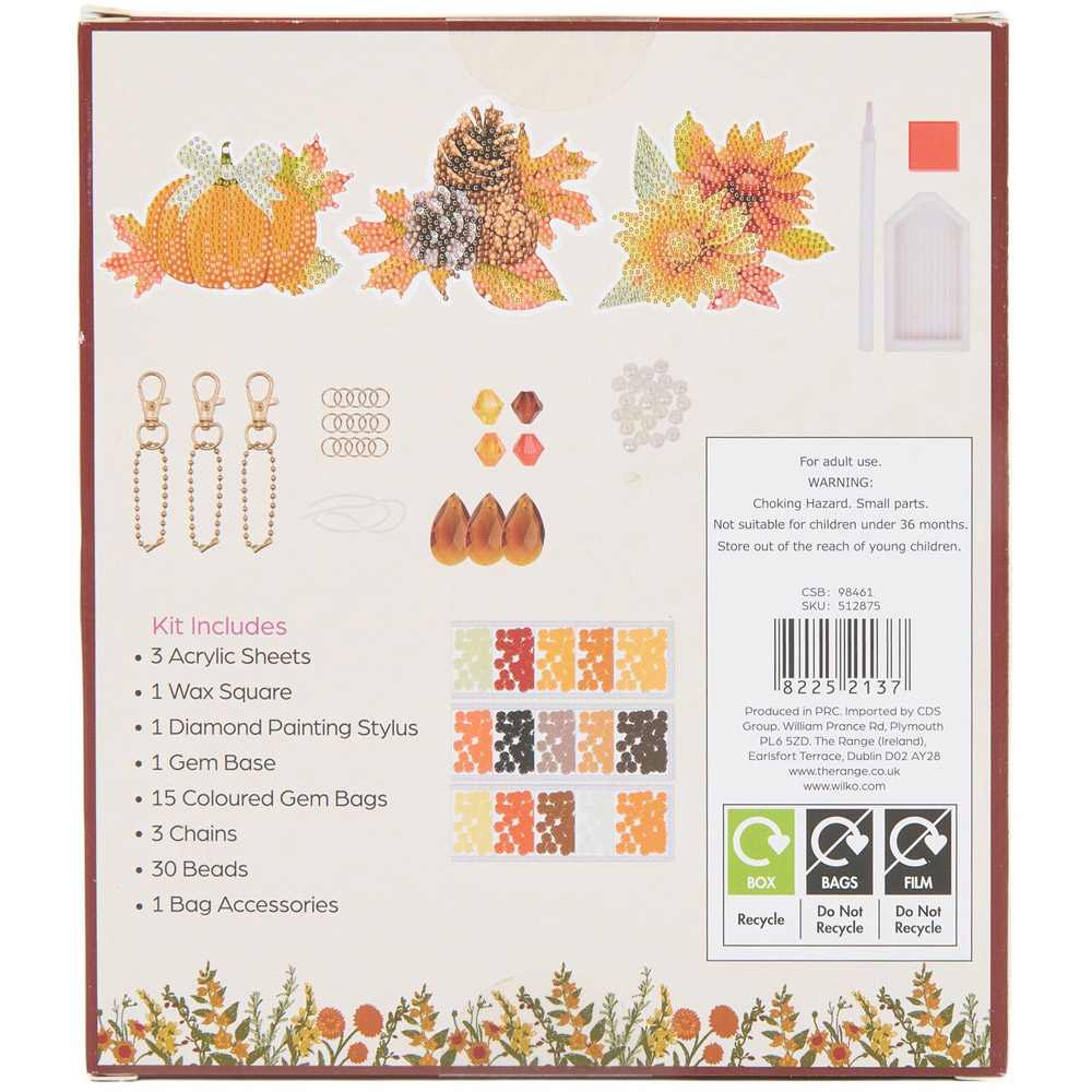 Make Your Own Autumn Suncatcher Ornaments Kit Image 5