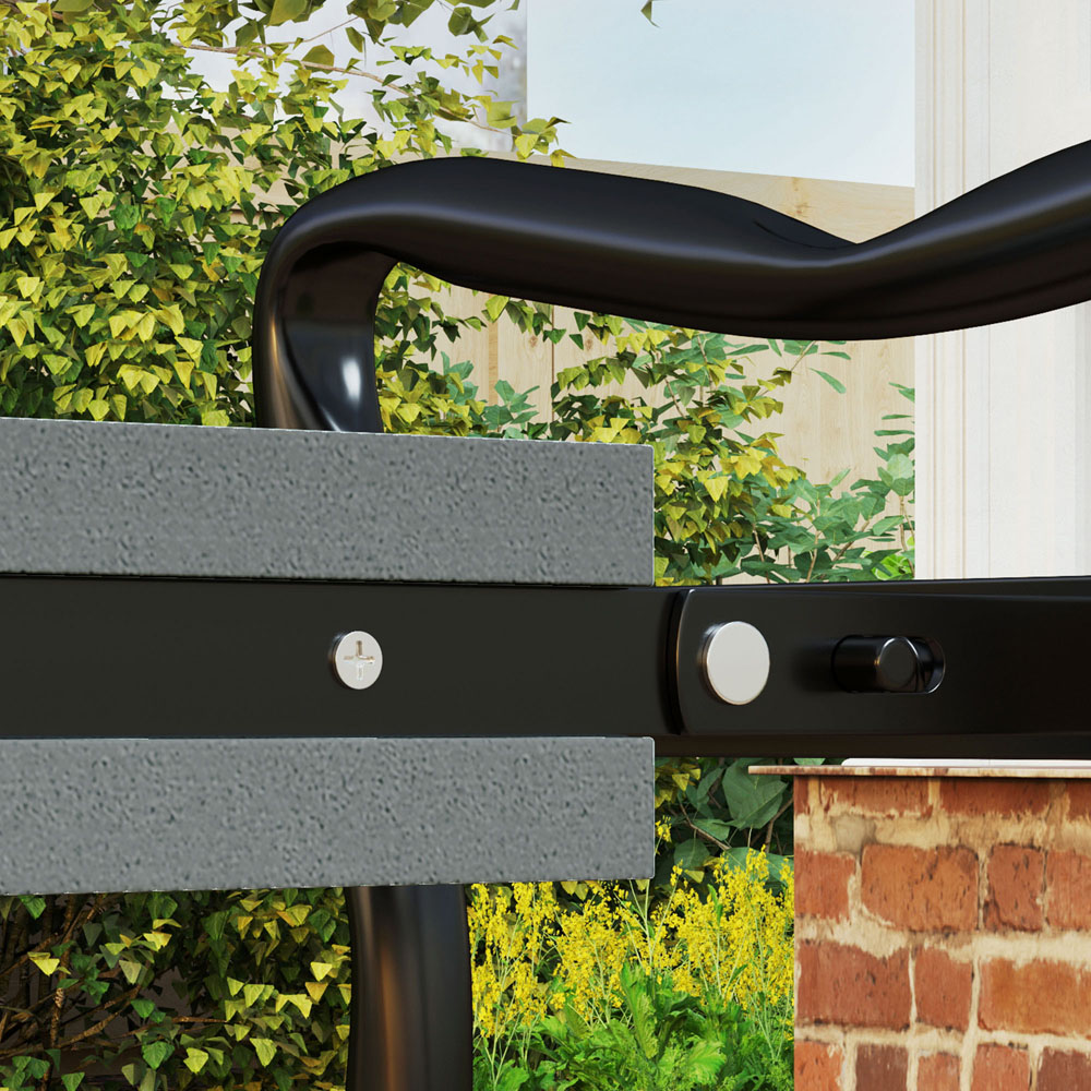 Outsunny Garden Kneeler and Foldable Seat Bench with Tool Bag Pouch Image 3