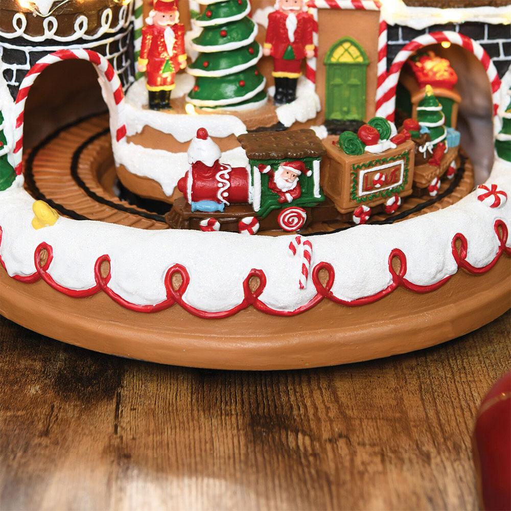 Christmas LED Musical Candy House Image 7