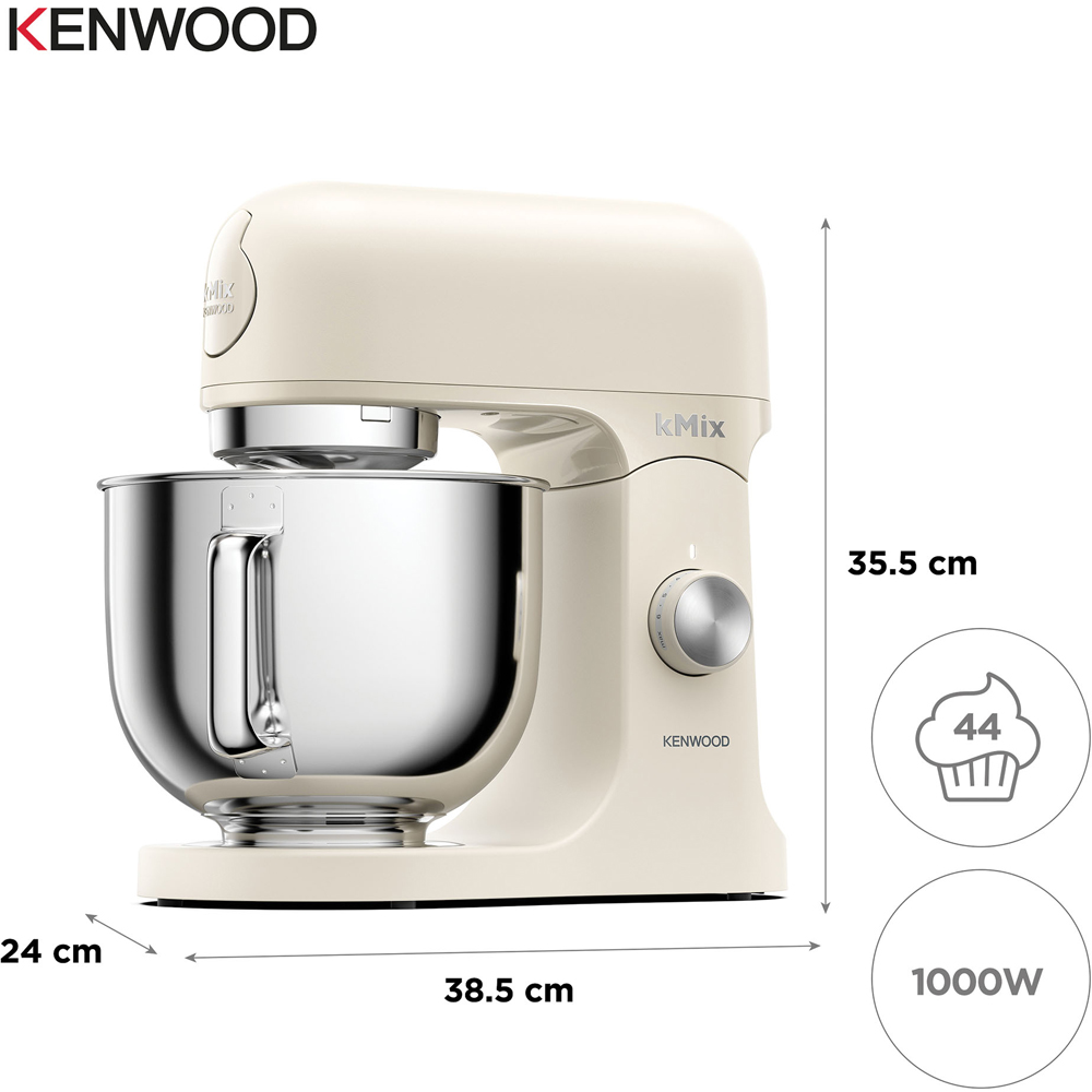 Kenwood kMix KW1751 Calm Cream 5L Stand Mixer 1000W Image 8