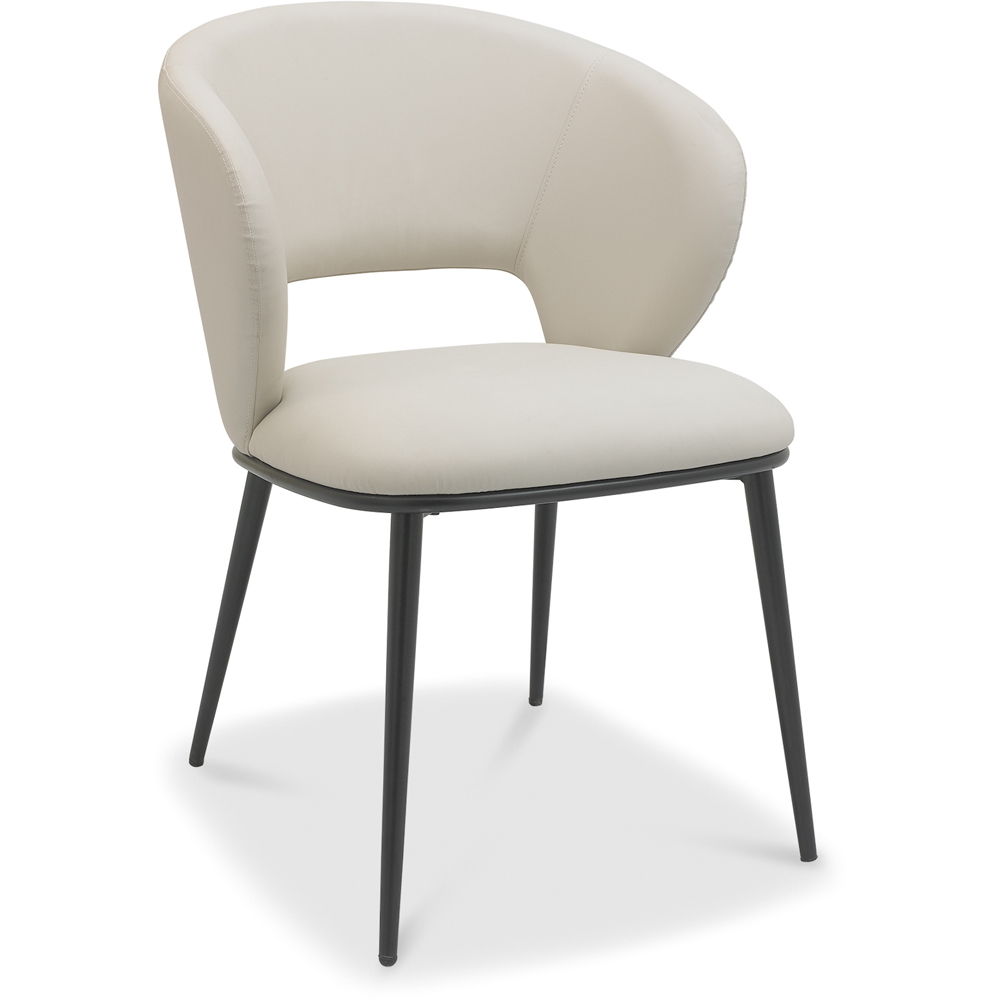 Bentley Designs Stella Blue Boucle Fabric Swivel Chair Image 2