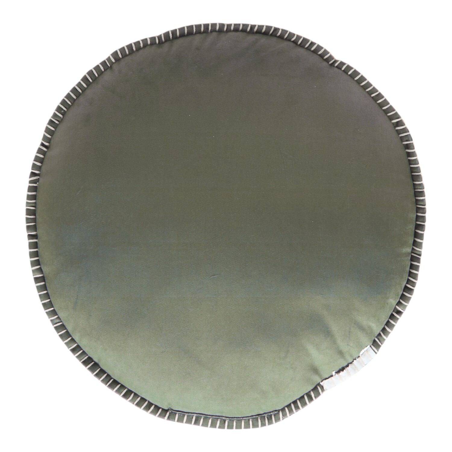 Briar Embroidered Cushion Green Image 3