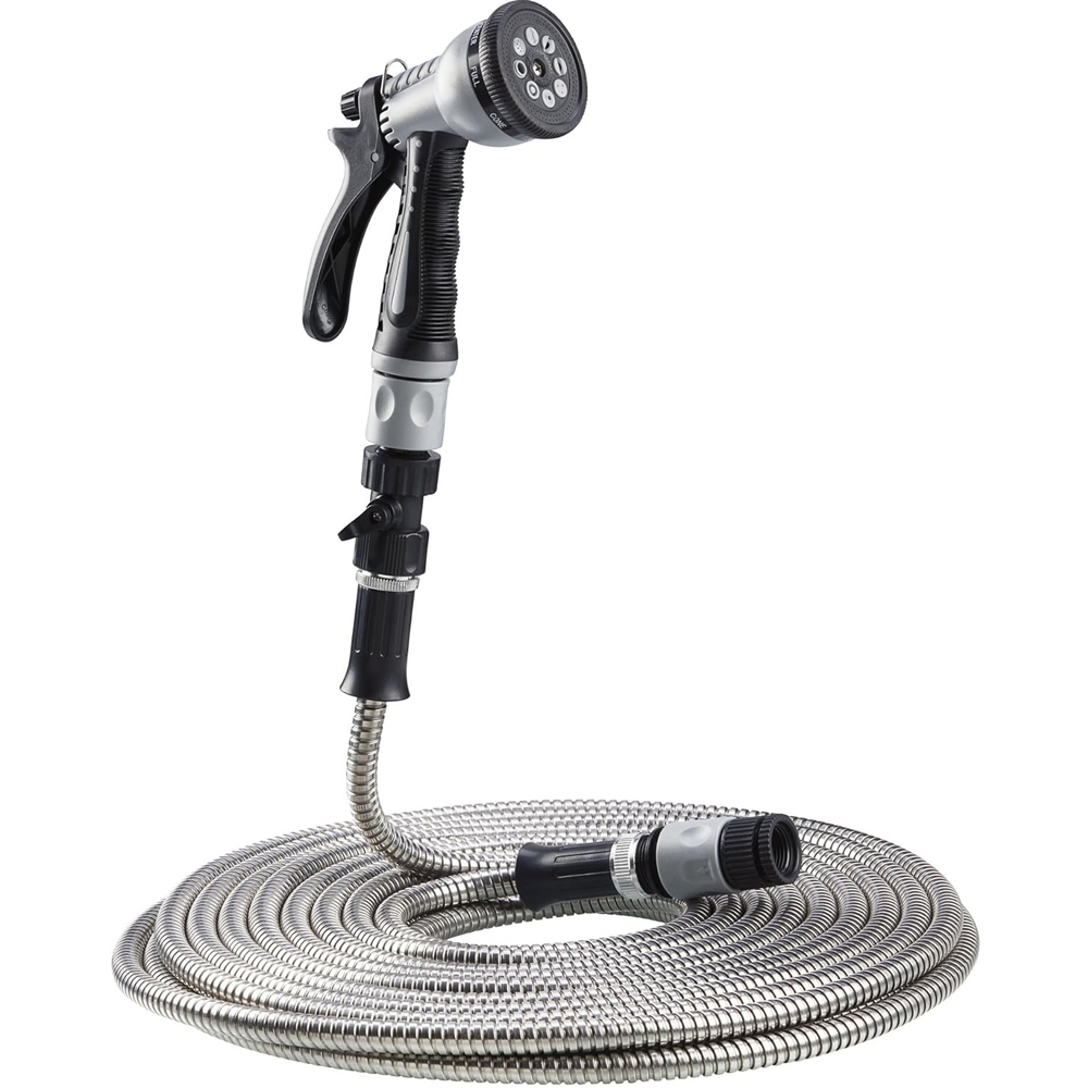 Garden Gear 25ft Stainless Steel Easy Hose Image 3