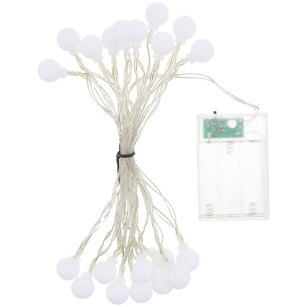 Living and Home Star Topper and Red Berries Mini Artificial Christmas Tree LED String Light 1.8ft Image 6