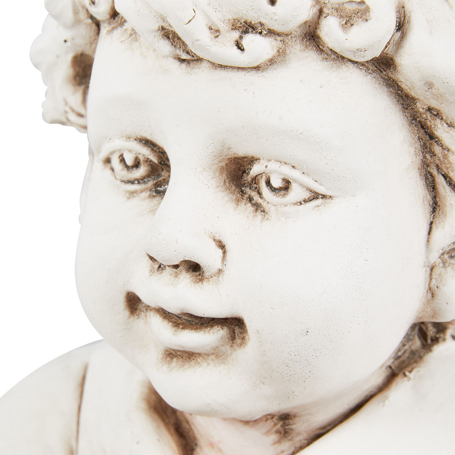 Boy Carrying Basket - White Image 4