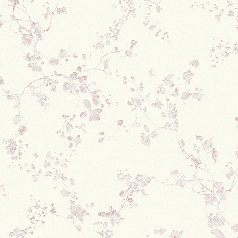 A.S Creation Blossom Pink Non-Woven Wallpaper Image 1