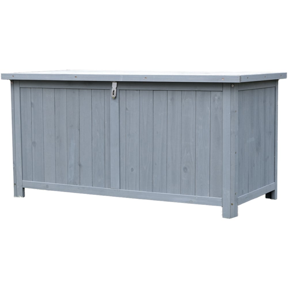 Jack Stonehouse Small Grey Garden Storage Cabinet 300L Image 2