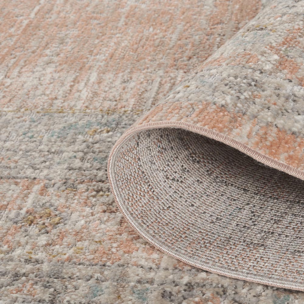 Desire Rugs Maia Coral Orchid Floral Non Slip Rug 120 x 180cm Image 4