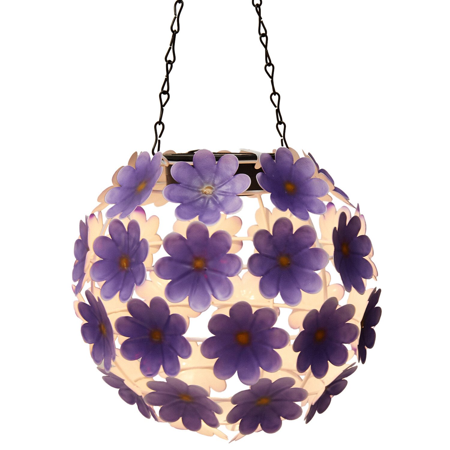 Solar Flower Hanging Ball Light - Multicolour Image 4