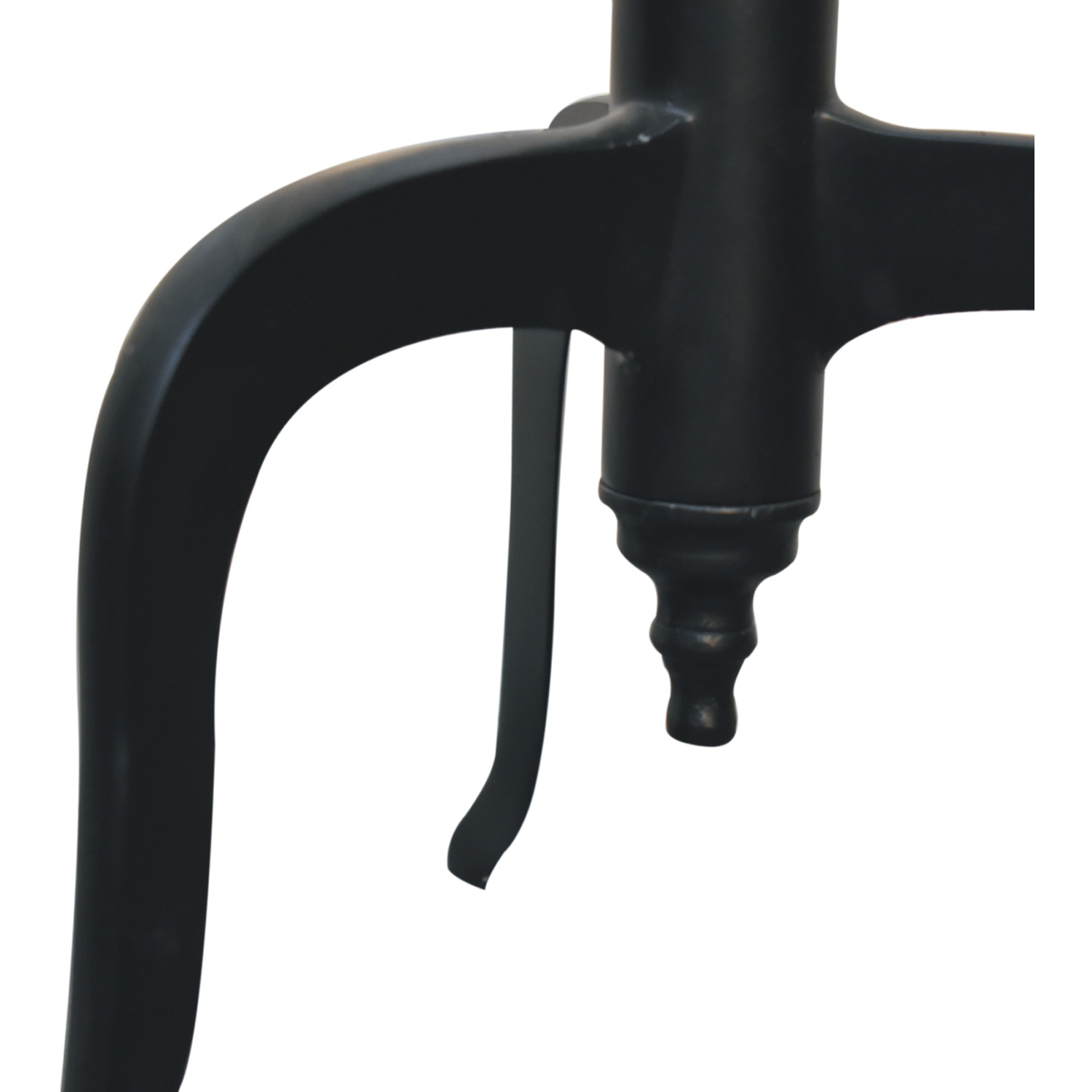 Artisan Furniture Black Iron 6 Hook Coat Stand Image 5