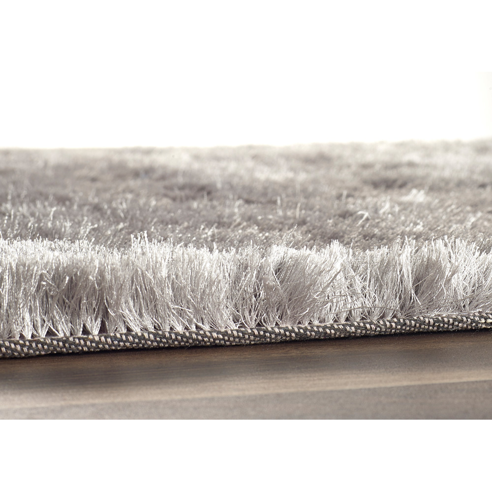 Origins Silver Glamour and Shimmer Rug 80 x 150cm Image 4