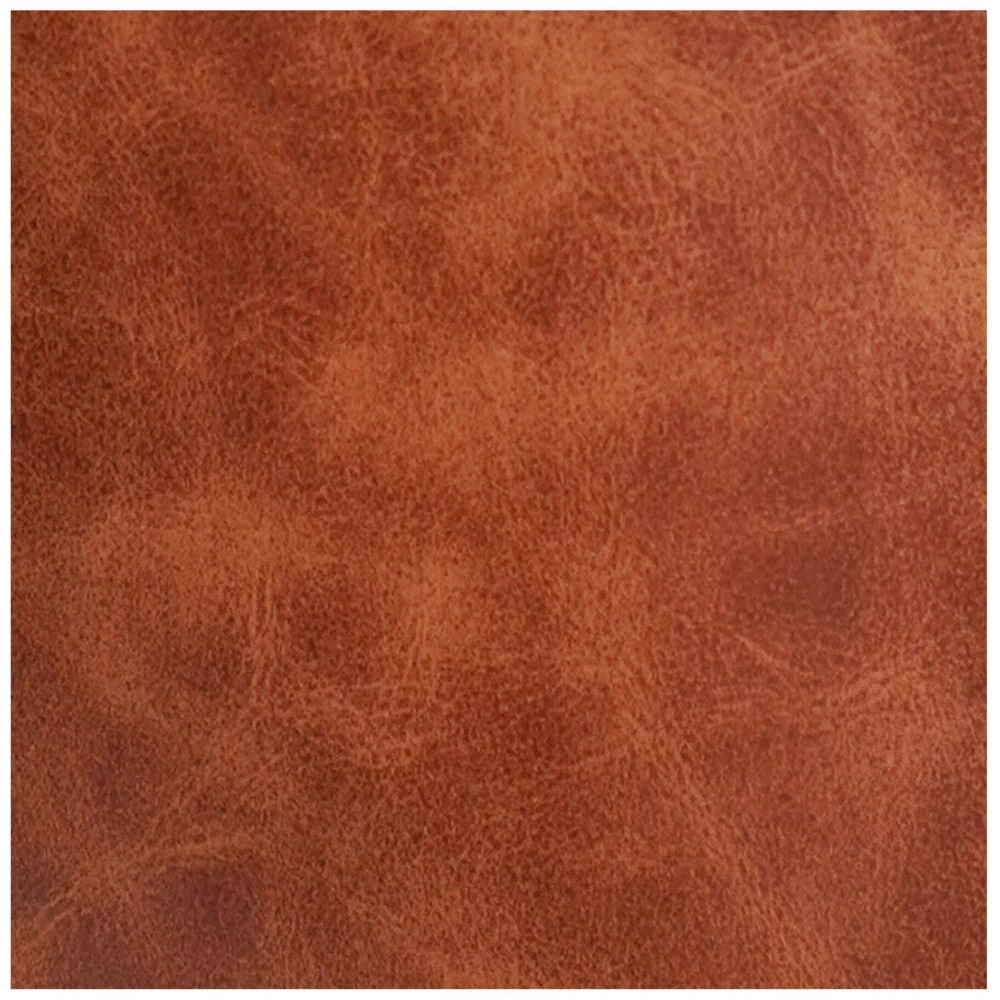 Ivyline Tan Mottle Faux Leather Handmade Log Bucket Image 4