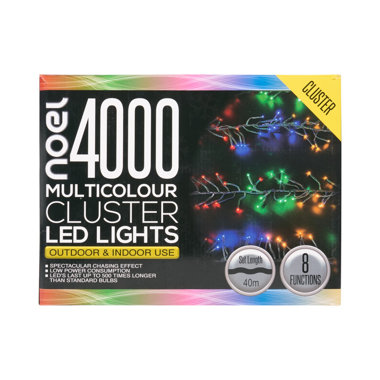 Cluster LED Light Chain Multi 4000 Image 2