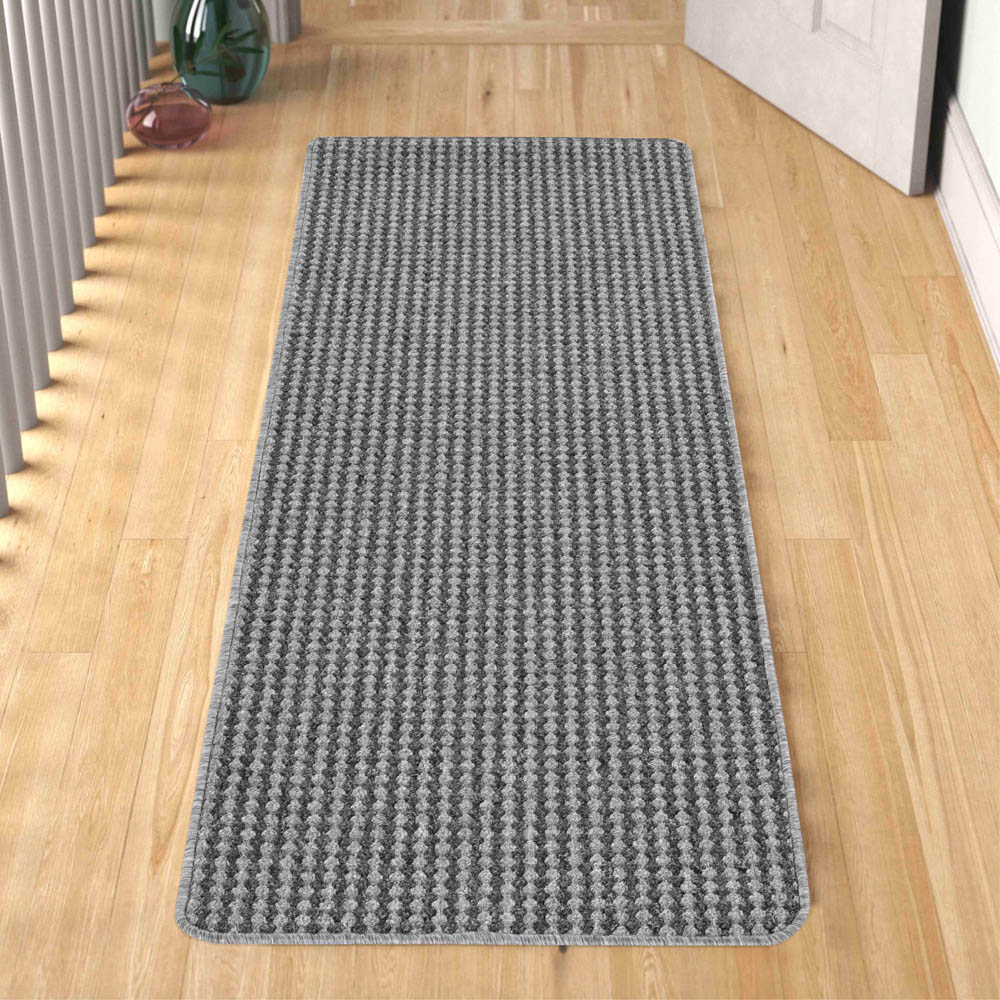 Desire Rugs Eden Grey Non Slip Door Mat 40 x 60cm Image 6