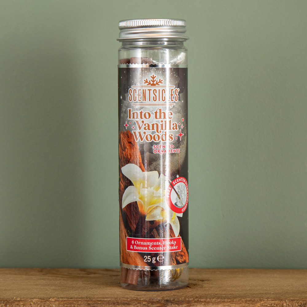 Samuel Alexander Into The Vanilla Woods Scented Christmas Scentsicles with Hooks 25g Image 4