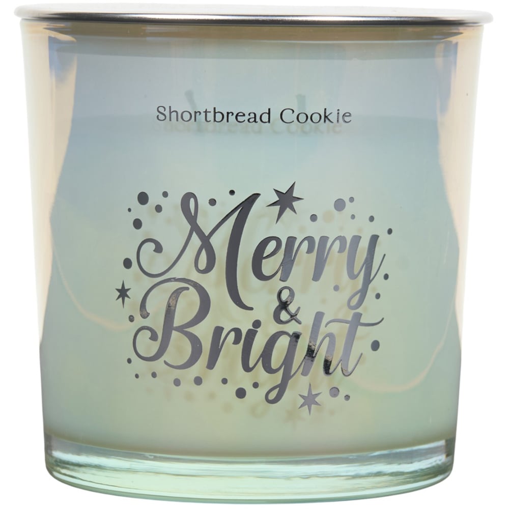 Assorted Iridescent Slogan Candle Image 2